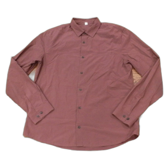lululemon athletica Other - Lululemon Athletica Maroon Burgundy Long Sleeve Shirt Men's Size Large